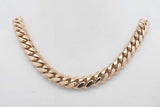 14k Yellow Gold Cuban Link Chain Necklace 47 Grams 22 Inch Eb0626wcxzsa