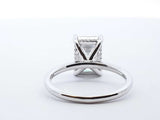 14k White Gold 3.4g 4.27cttw Lab Grown Diamond Ring Size 6.5 Lh0524oxzxde