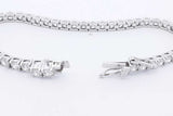 Approx. 7.92ctw Diamond Tennis Bracelet 14k White Gold 13.1g 7 Inch Eb0924ixxzsa