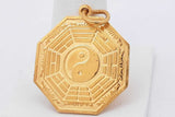 24k Yellow Gold Yin & Yang Pendant 11.4 Grams Eb0326lprxsa