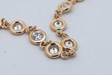 3.42cttw Diamond 14k Yellow Gold Spiral Pendant Necklace 18.9g 18 In Eb726lirxsa
