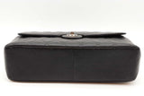Chanel Black Quilted Caviar Leather Shoulder Bag Eb1225pxxzde