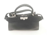 Fendi Peekaboo Iseeu Black Leather Handbag Sd1025pzxsa