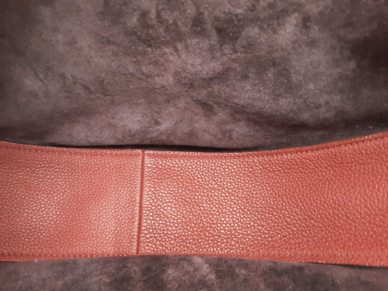 Burberry Red Calf Leather Knight Arc Bag Sd0825wzxsa