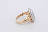 0.53cttw Diamond Ring In 18k Yellow Gold 7.2 Grams Size 8 Eb0726cxzsa
