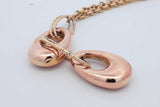 Milros 14k Gold Multi-link Pendant Necklace 6.7 Grams 17.5 Inch Eb0626pwrdu