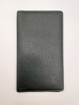 Louis Vuitton Taiga Porte Valeurs Wallet In Dark Green Fw1224crsa