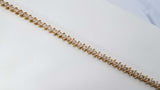 1.96 Cttw Diamond S-link Tennis Bracelet In 14k Gold 9.8g 7 Inch Fw0426rrzdu