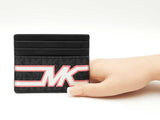 Michael Kors Cooper Tall Card Case In Graphic Logo Coated Canvas Fw0826oxdu