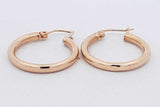 14k Yellow Gold Hoop Earrings 1.7 Grams Eb0726loxsa