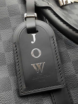 Louis Vuitton Keepall Bandoulière 55 In Damier Graphite Coated Canvas Fw0726lxzxdu