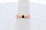 18k Rose Gold Ring 3.9 Grams Size 7.75 Eb0924lwxsa