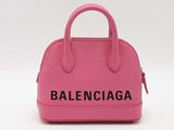 Balenciaga Ville Xxs Fuchsia Leather Bag Pink Aa0726rzxsa