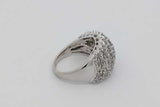 2.3cttw Diamond Ring In 10k White Gold 6.1 Grams Size 7 Eb0926ixzsa