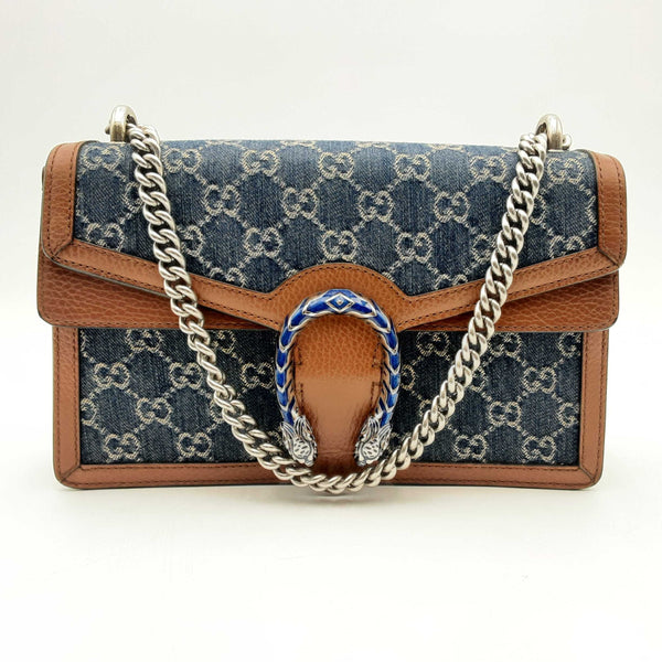 Gucci Dionysus Gg Denim Shoulder Bag Sd0525rzxsa