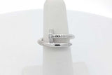 Cartier Juste Un Clou 18k White Gold Ring With Diamonds 8g Size 54 Eb1026oxxzsa