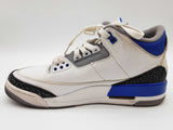 Air Jordan Ct8532-145 3 Retro Racer Blue Shoes Size Us 8.5 Mens Do0925ixde