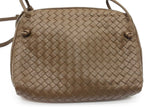 Bottega Veneta Nodini Intercciato Green Leather Crossbody Bag Eb0926pxzde