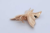 14k Yellow Gold Butterfly Pendant 2.7 Grams Eb0526lcxde