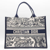 Christian Dior Canvas Embroidered Book Tote Bag Sd0925ozxzsa