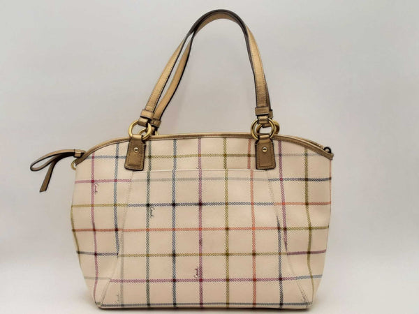 Coach Peyton Tatersall Tote Aa0725izsa