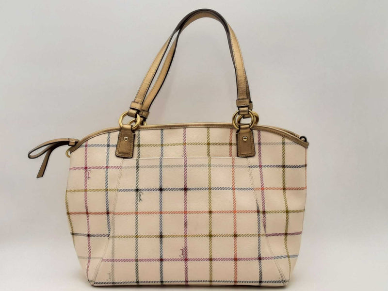 Coach Peyton Tatersall Tote Aa0725izsa