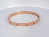 18k Rose Gold Cartier Love Bracelet 35 Grams Size 19 Aa0525lizxsa