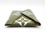 Louis Vuitton Large Kirigami Pochette In Khaki Green Monogram Giant Coated Canvas Fw0726olxdu
