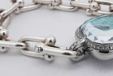 Tiffany & Co. Hardwear Diamond Bezel Sterling Silver & Steel Watch Eb0626lrxzsa