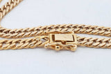 18k Yellow Gold Cuban Link Chain Necklace 11.2 Grams 19.5 Inch Eb0826lwxzsa
