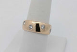 0.32cttw Diamond Band Ring In 18k Yellow Gold 11 Grams Size 7.25 Eb1026srxsa