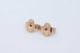 Louis Vuitton Lv Iconic Gold Tone Stud Earrings Eb0726lcrde