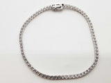 3.00 Cttw Lab Grown Diamonds 14k Wg 4.5g Tennis Bracelet 6.75 In Do0726llxzde