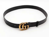 Gucci 414516 Black Belt / Buckle Size 38 Aa0926lcrsa