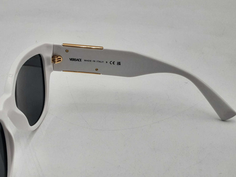 Versace 4398 Cat Eye White Sunglasses Aa1025rzsa