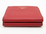 Coach Cherry Red Leather Trifold Wallet Do0825lrde