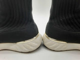 Louis Vuitton Lv Appliqué Black Knit Stretch Sneakers Size 38.5 Fw0924wxzde