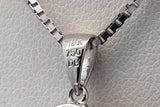 2.00cttw 18k White Gold Diamond Cluster Floral Pendant With 14k White Gold Box Chain 18 Inch 7.4 Grams Eb0426pprdu