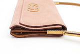 Gucci Pink Suede Shoulder Bag Eb0626ocrde
