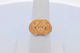 22k Yellow Gold Ring 4.9 Grams Size 6.5 Eb0926ixzde