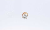 14k Yellow Gold 0.75ctw Diamond Stud Earring 0.8 Grams Eb0524poxdu