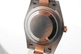 Rolex Datejust 41mm Sundust Dial Stainless & Everose Gold Watch Eb0426lxxxzde