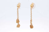 14k Yellow Gold Dangle Earrings 1 Gram Eb1024orsa