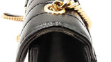 Yves Saint Laurent Envelope Shoulder Bag In Black Matelassé Leather Fw0425czxdu