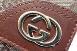 Gucci Britt Monogram Gg Canvas Continental Wallet Eb0926lrxde