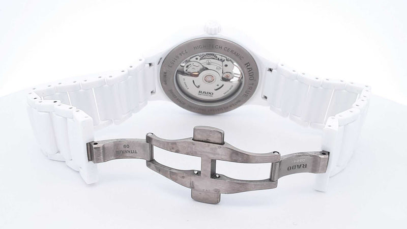 Rado True Open Heart Ceramic & Titanium 40mm Skeleton Watch Fw0125orxdu