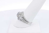 Approx. 2.23ctw Diamond Ring In Platinum 6.8 Grams Size 9 Eb1224wxxzsa