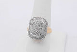 0.53cttw Diamond Ring In 18k Yellow Gold 7.2 Grams Size 8 Eb0726cxzsa