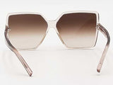 Yves Saint Laurent Sl232 Betty Clear Sunglasses With Case Aa0826lrzsa