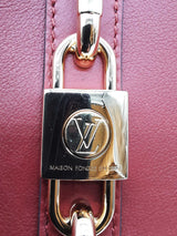 Louis Vuitton Red Leather Rende-vous Shoulder Bag Eb0426lcxzde